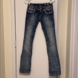 MissMe Slim-Boot Cut Jeans.